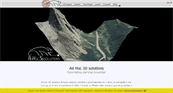Desktop Screenshot of adhoc3d.com